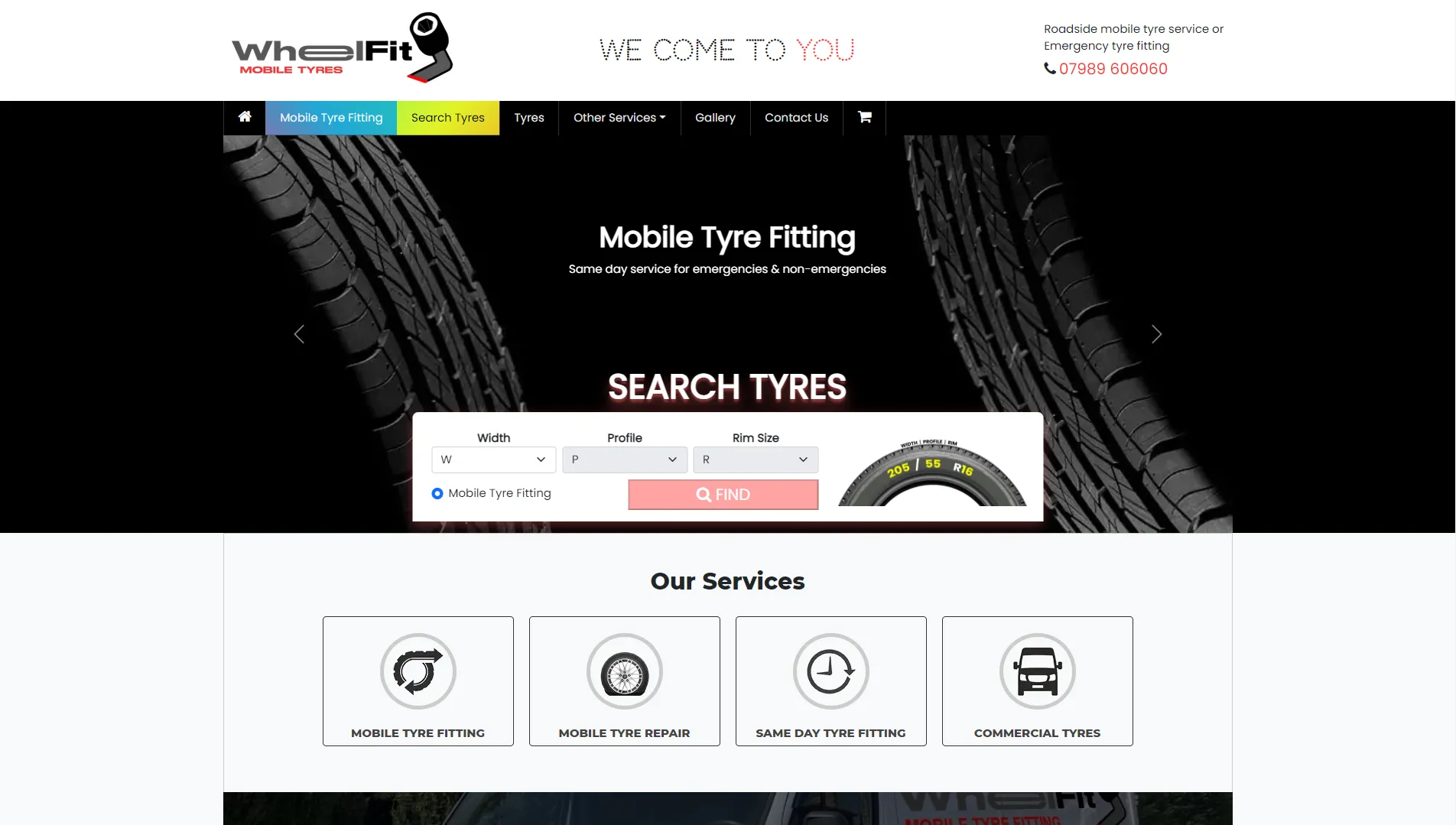 Home page of Wheelfit